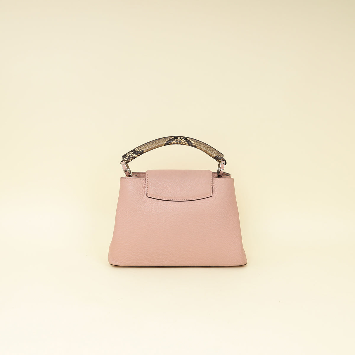Louis Vuitton Magnolia Capucines w/Python Handle BB Bag