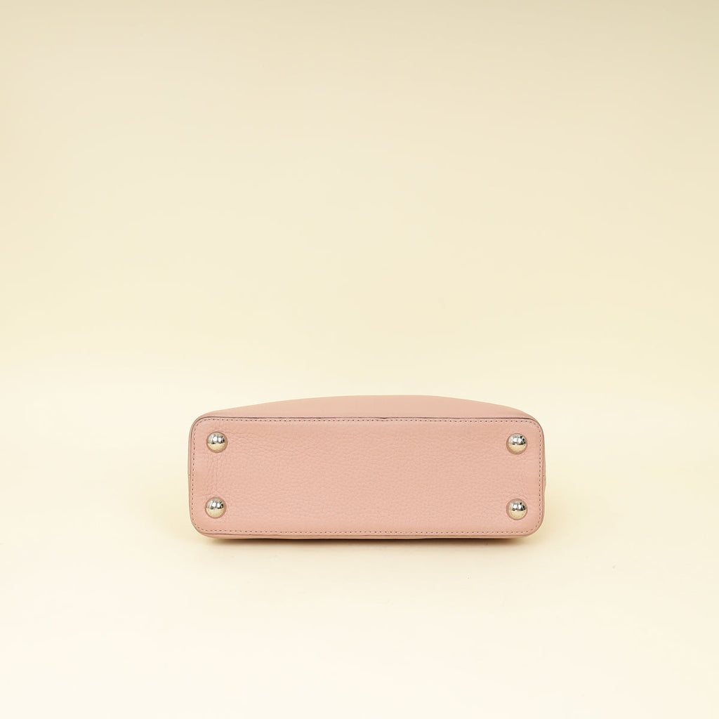Louis Vuitton Magnolia Capucines w/Python Handle BB Bag