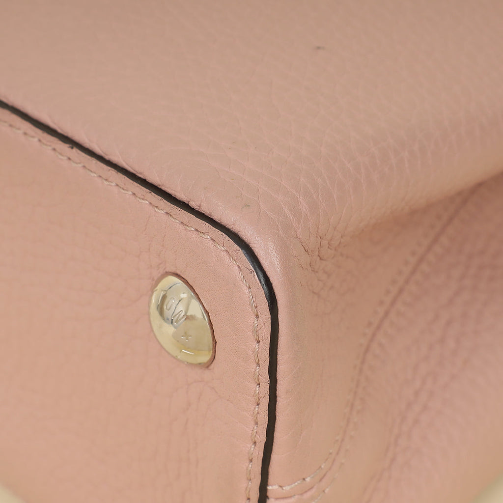 Louis Vuitton Magnolia Capucines w/Python Handle BB Bag