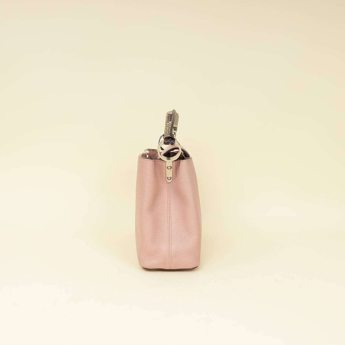 Louis Vuitton Magnolia Capucines w/Python Handle BB Bag