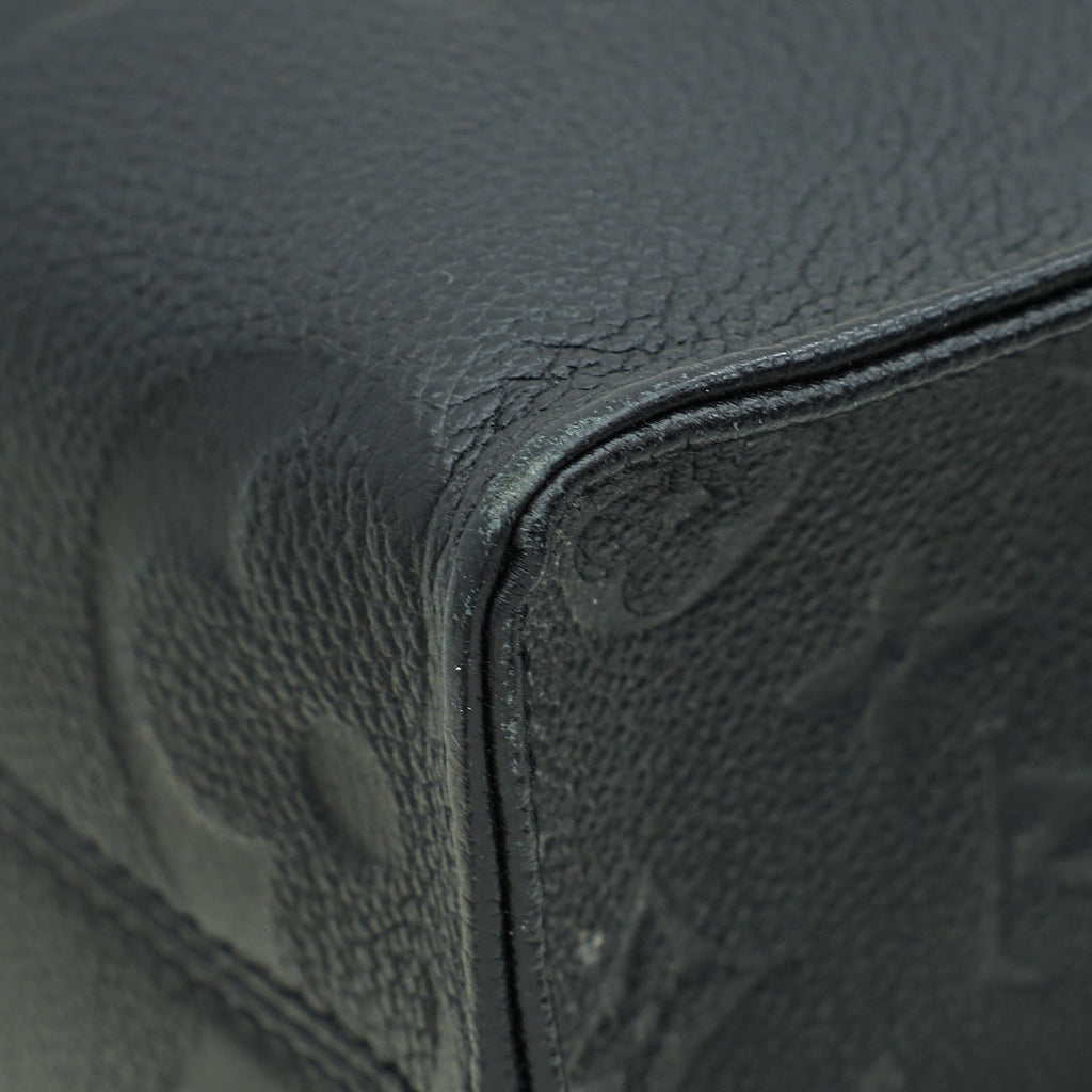 Louis Vuitton Black Monogram Empreinte Onthego PM Tote Bag