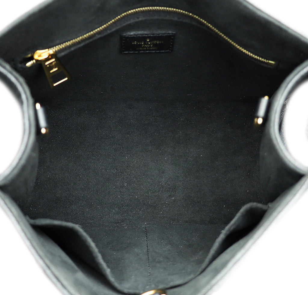 Louis Vuitton Black Monogram Empreinte Onthego PM Tote Bag