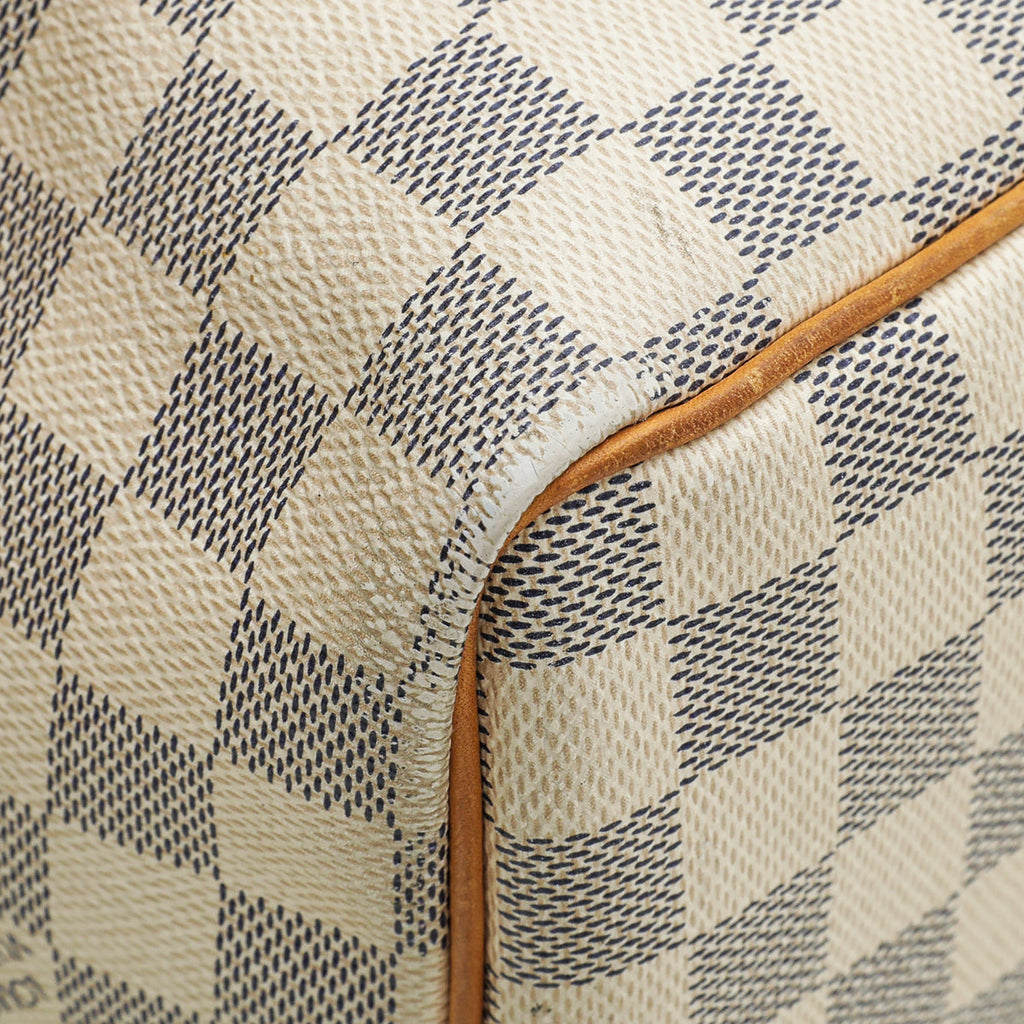 Louis Vuitton Azur Speedy 25 Bag