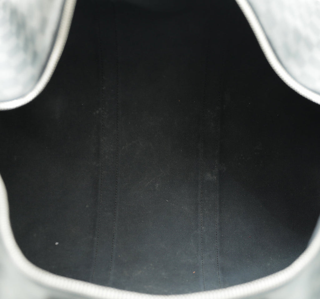 Louis Vuitton Graphite Keepall Bandouliere 55 Bag