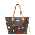 Louis Vuitton Multicolor x Grace Coddington Catogram Neverfull MM Bag