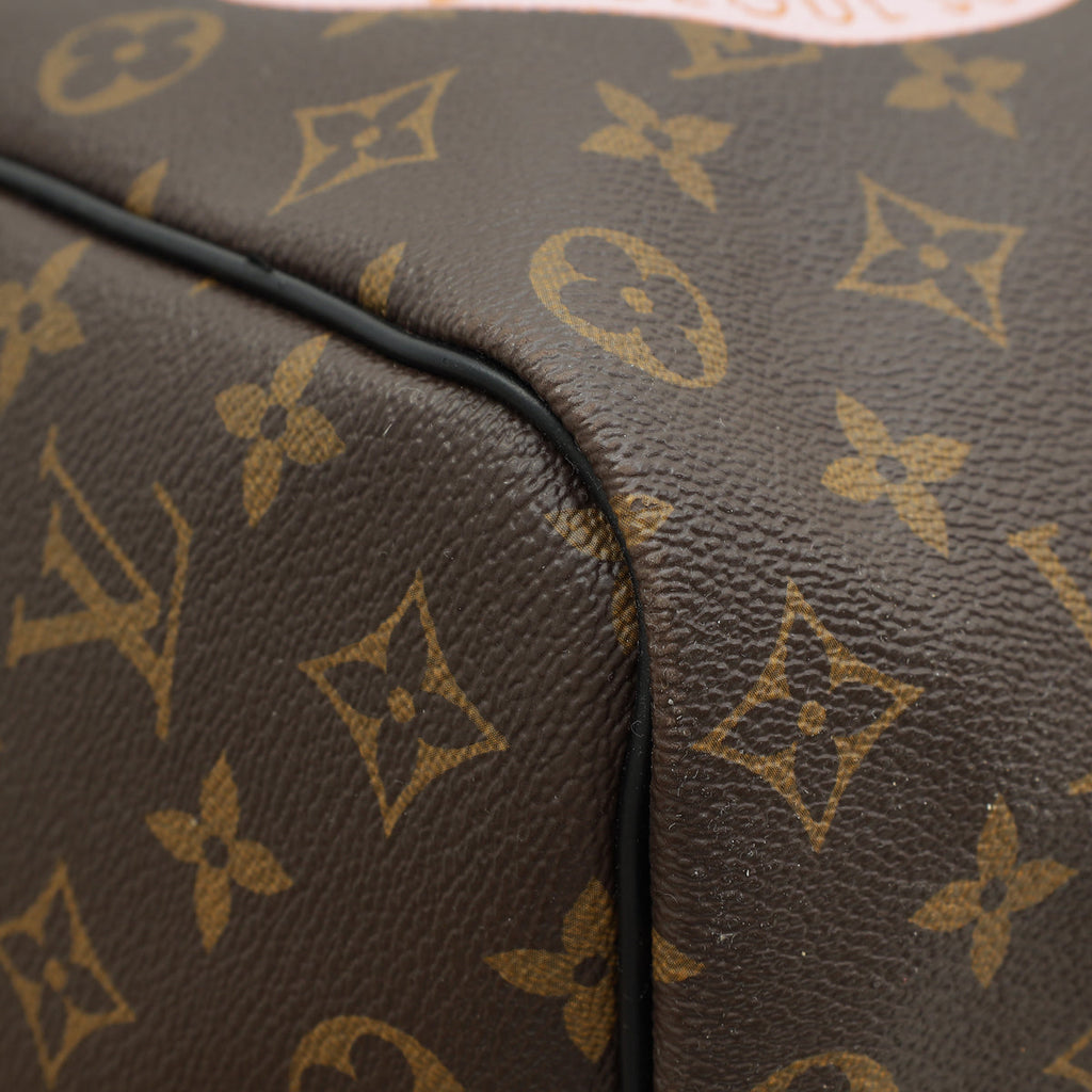 Louis Vuitton Bicolor Monogram "My LV World Tour" Keepall Bandouliere 50 Bag