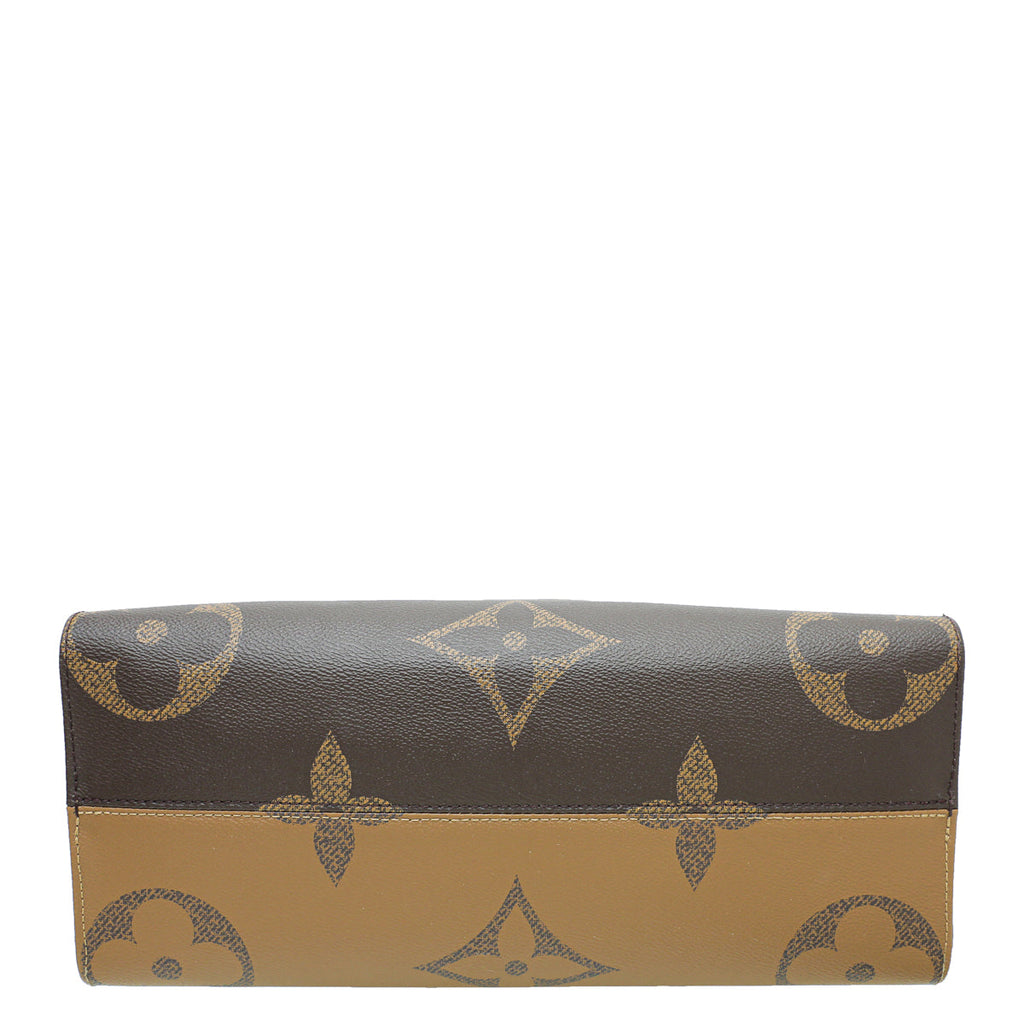 Louis Vuitton Monogram Reverse Giant Onthego MM Bag