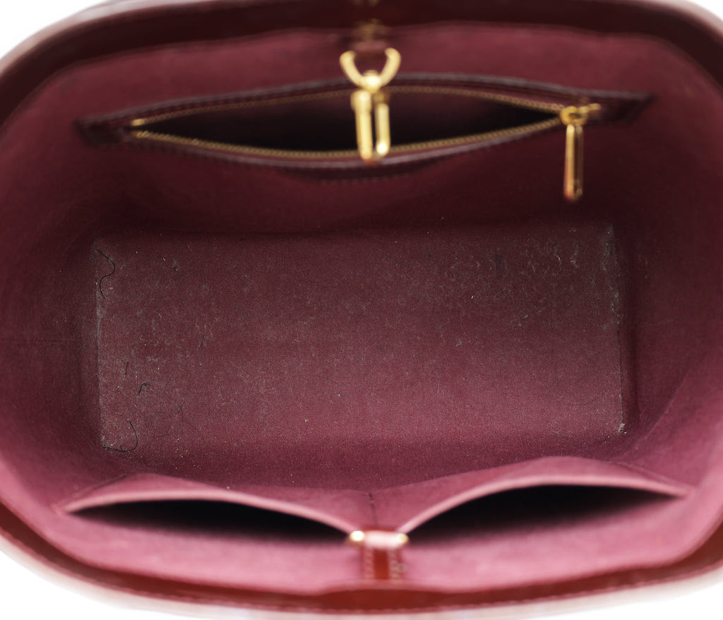 Louis Vuitton Amarante Monogram Vernis Avalon GM Bag