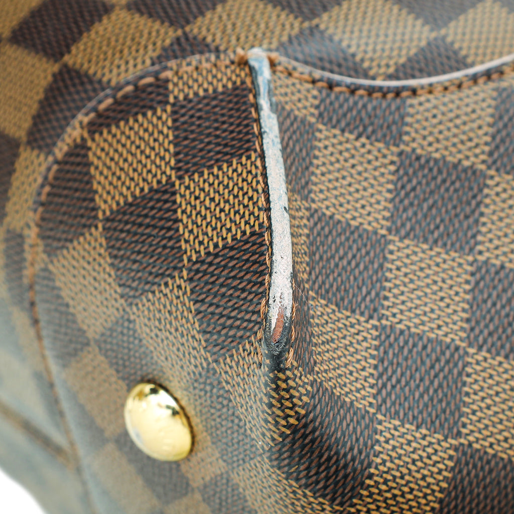Louis Vuitton Ebene Caissa Hobo Bag