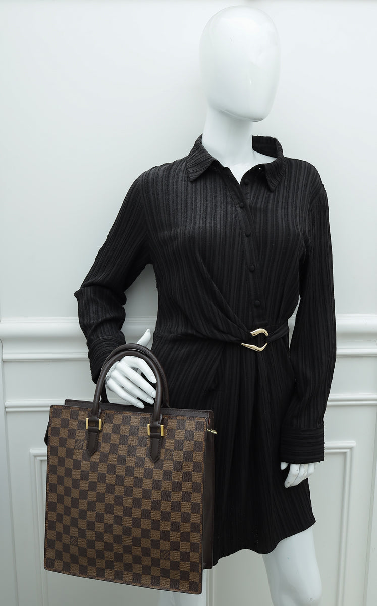 Louis Vuitton Damier Ebene Venice Sac Plat PM Bag