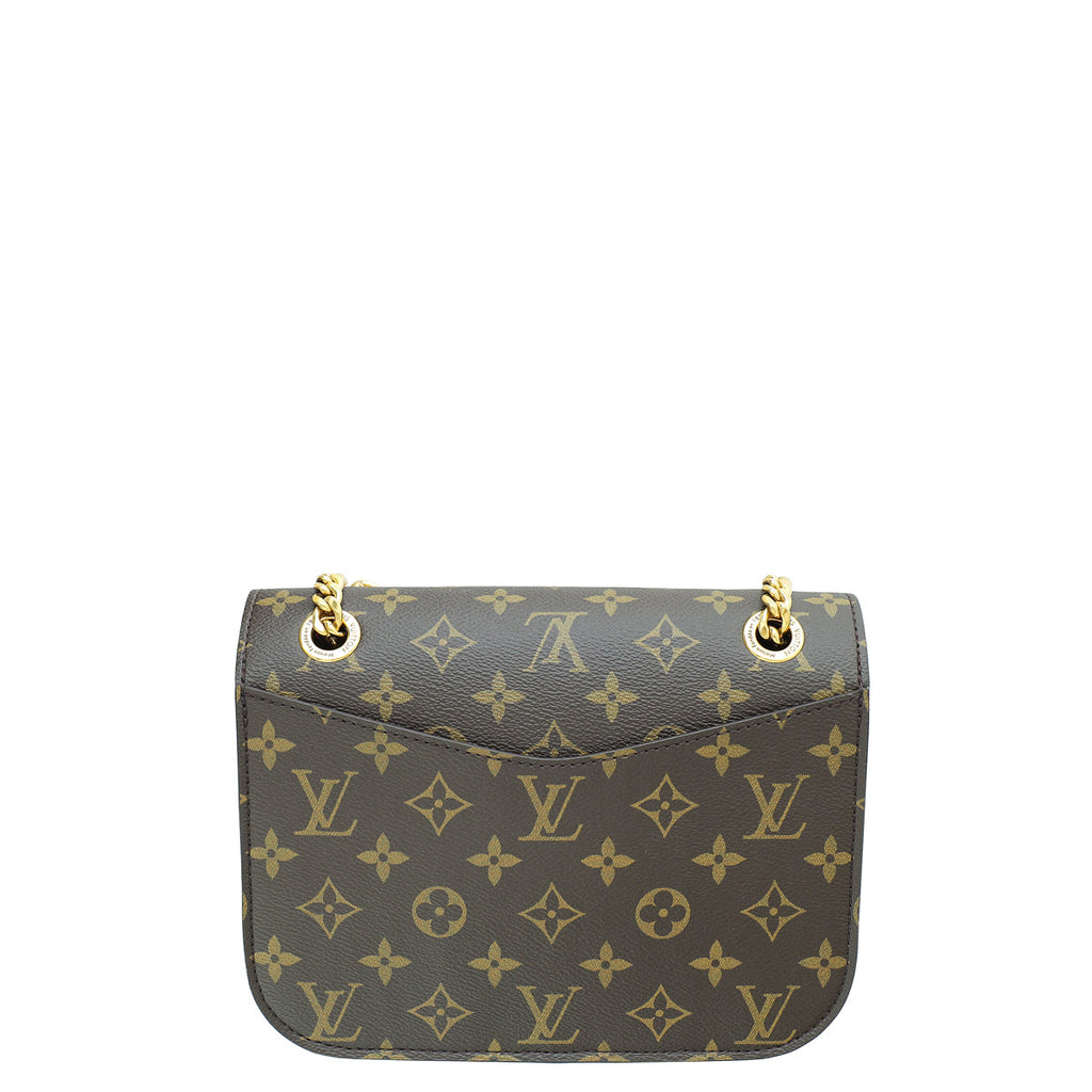 Louis Vuitton Monogram Black Passy NM Bag