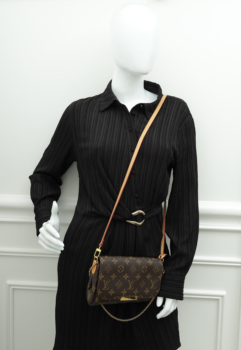 Louis Vuitton Brown Monogram Favorite PM Bag