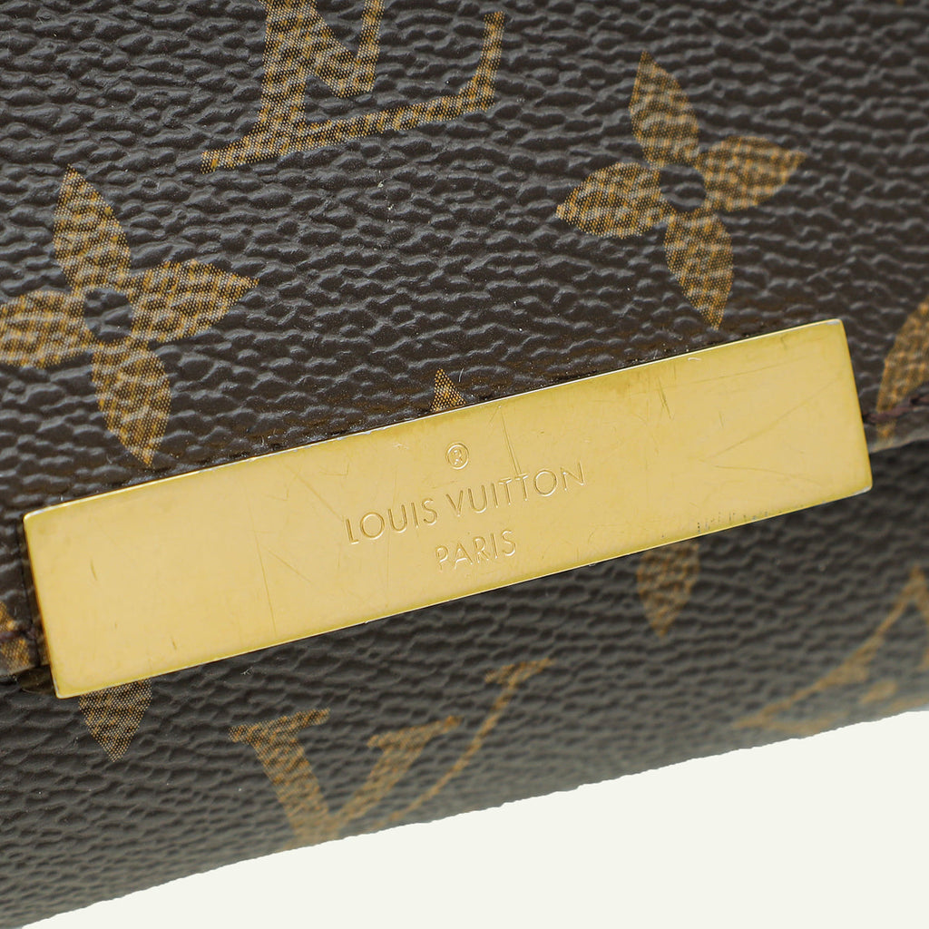 Louis Vuitton Brown Monogram Favorite PM Bag