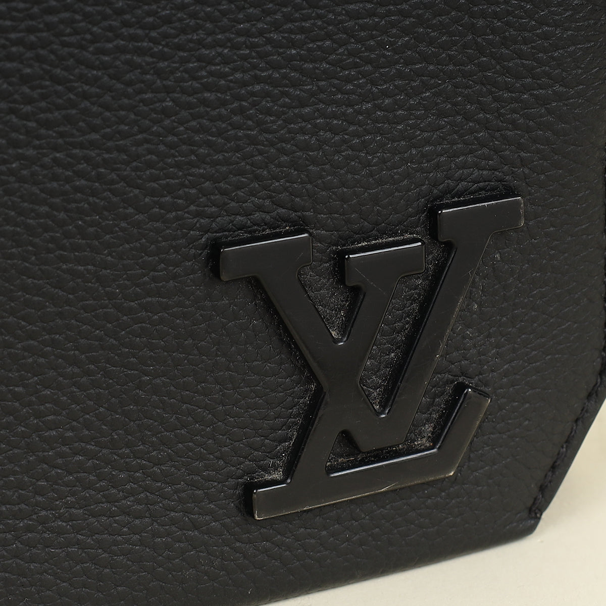 Louis Vuitton Black Aerogram Messenger Bag
