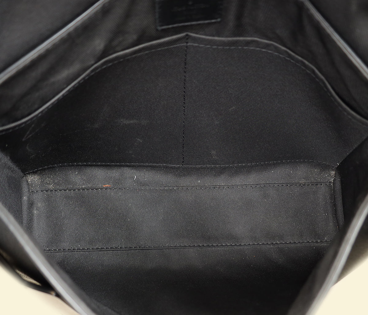 Louis Vuitton Black Aerogram Messenger Bag