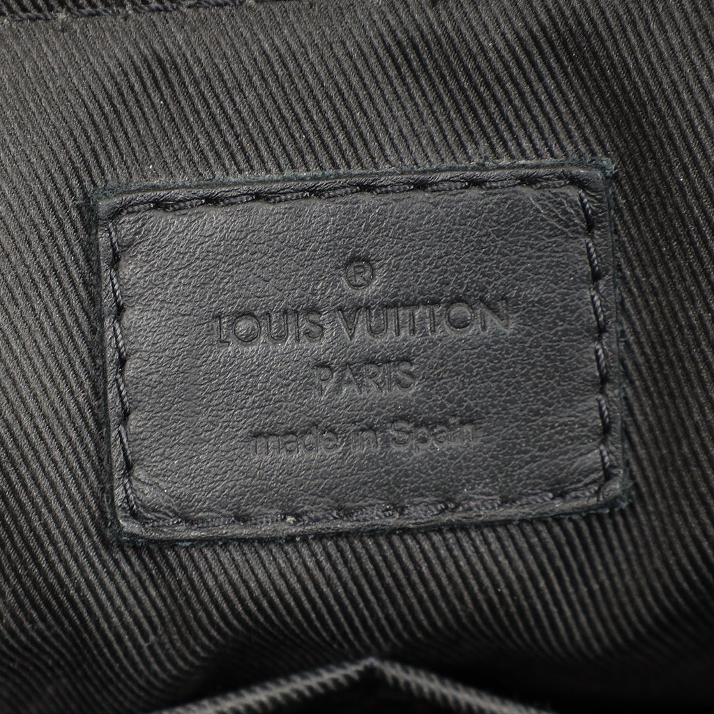 Louis Vuitton Black Aerogram Messenger Bag