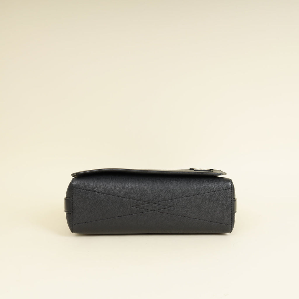 Louis Vuitton Black Aerogram Messenger Bag