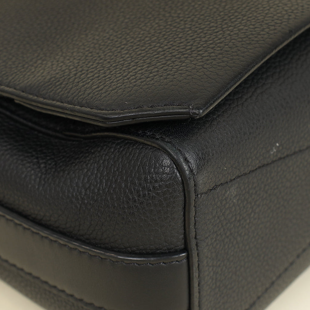 Louis Vuitton Black Aerogram Messenger Bag