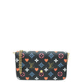 Louis Vuitton Black Multicolor Game On Felicie Pochette