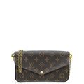 Louis Vuitton Monogram Felicie Pochette Bag