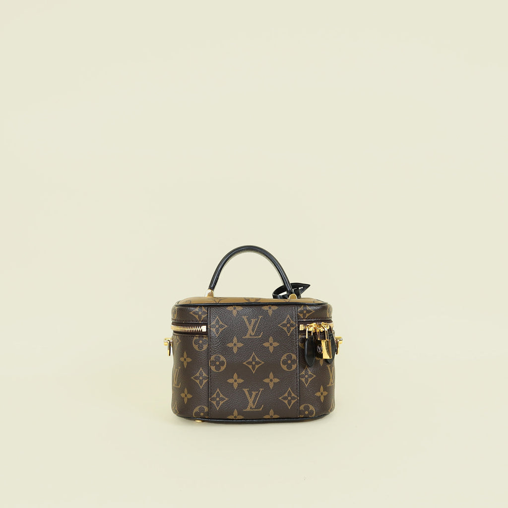 Louis Vuitton Monogram/Reverse Vanity PM Chain Bag