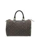 Louis Vuitton Brown Monogram Mini Lin Speedy 30 Bag