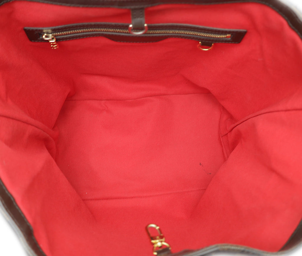 Louis Vuitton Damier Ebene Cabas Rivington Bag