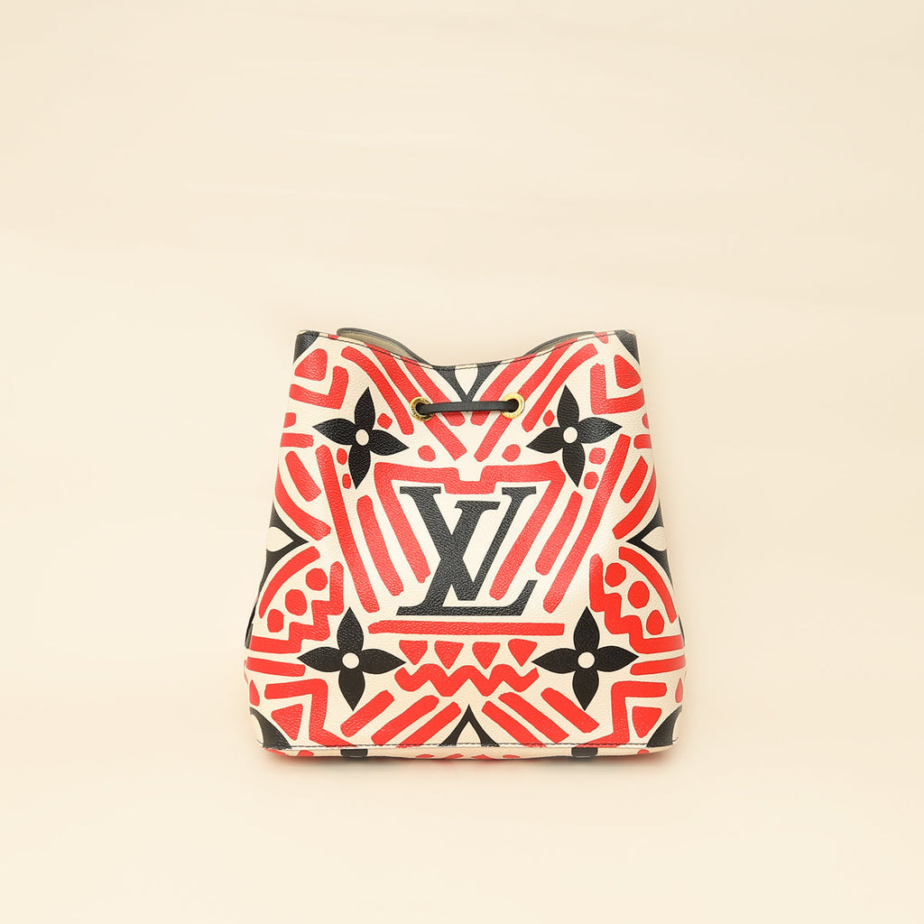 Louis Vuitton Tricolor Monogram Giant Crafty NeoNoe MM Bag