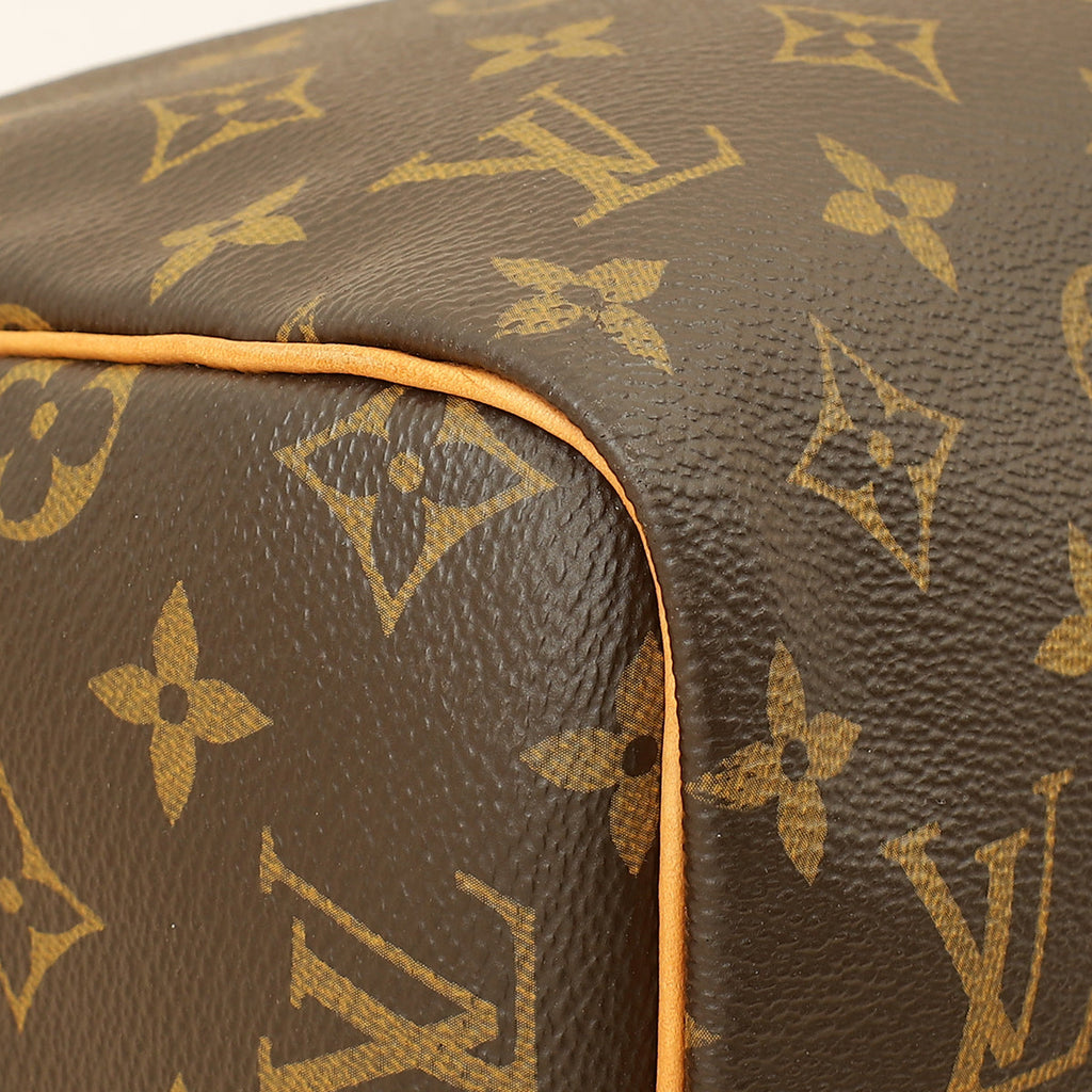 Louis Vuitton Brown Monogram Speedy Bandouliere 30 Bag