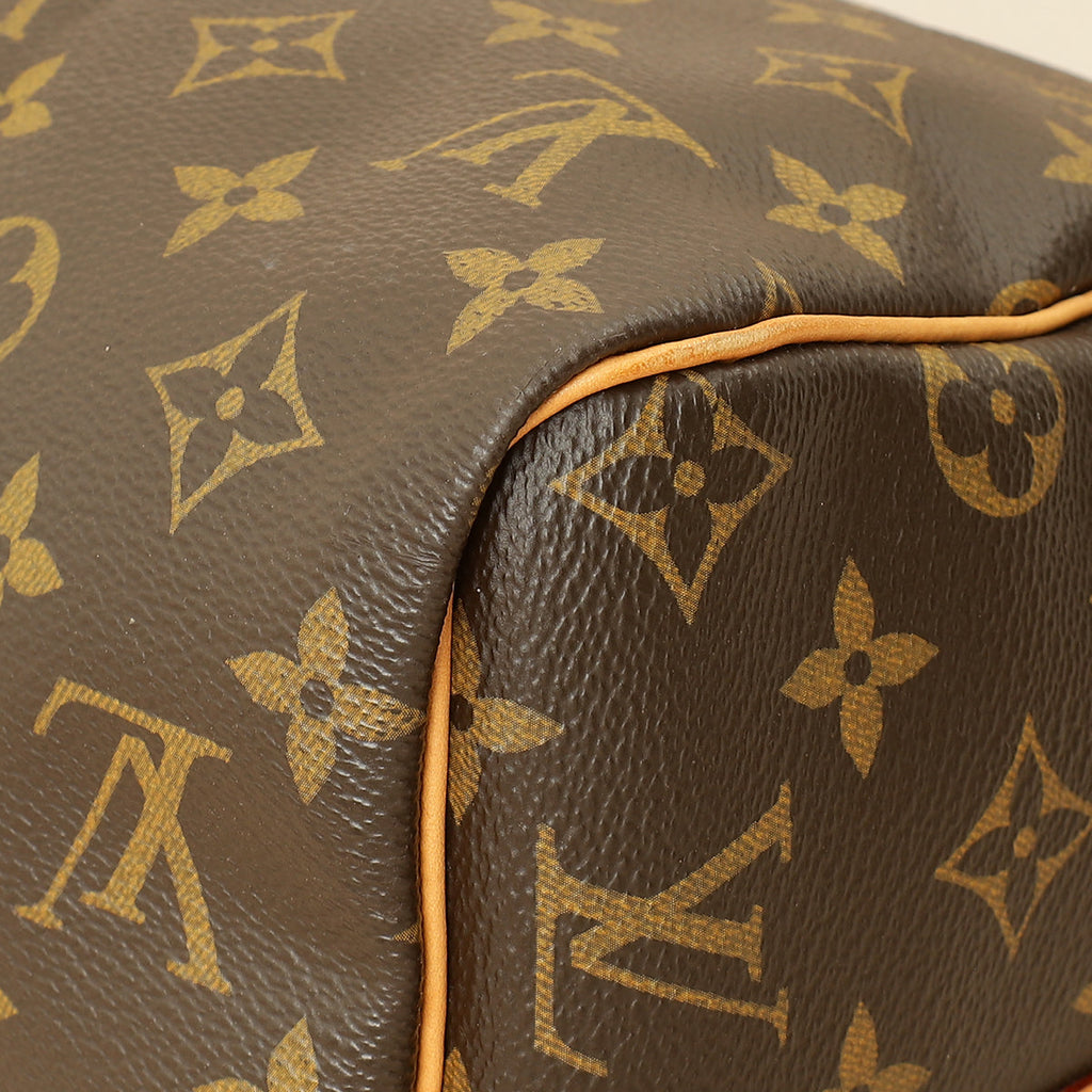 Louis Vuitton Brown Monogram Speedy Bandouliere 30 Bag