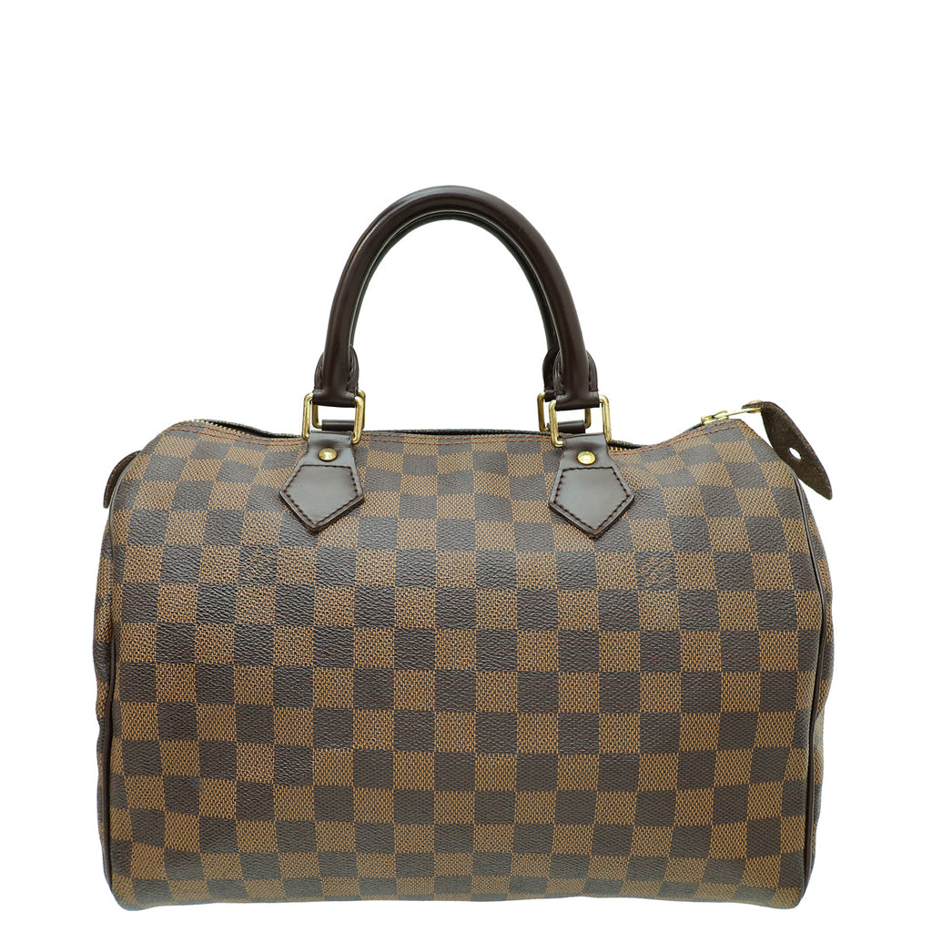 Louis Vuitton Damier Ebene Speedy 30 Bag