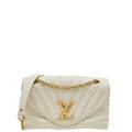 Louis Vuitton Ivory New Wave Flap Chain MM Bag