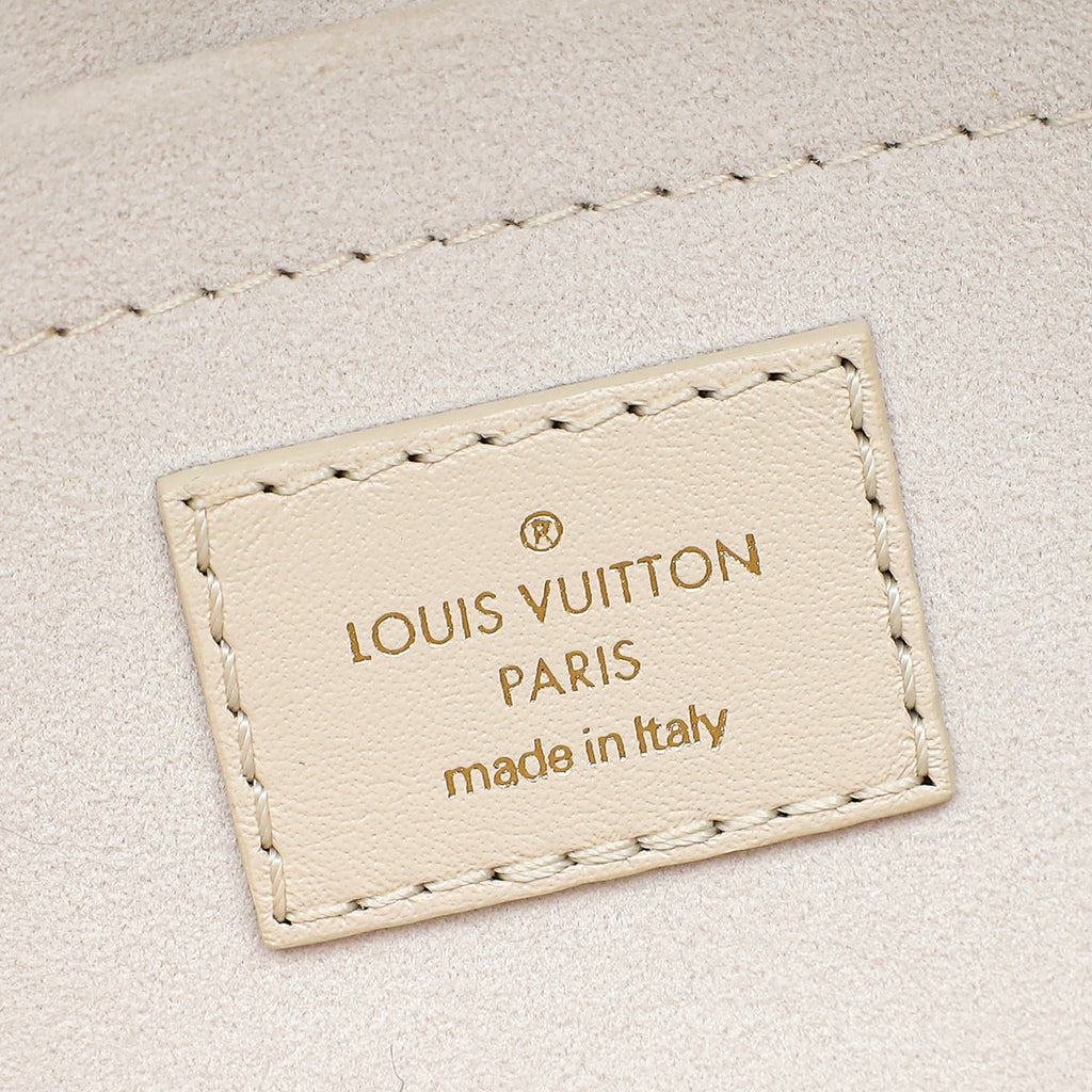 Louis Vuitton Ivory New Wave Flap Chain MM Bag