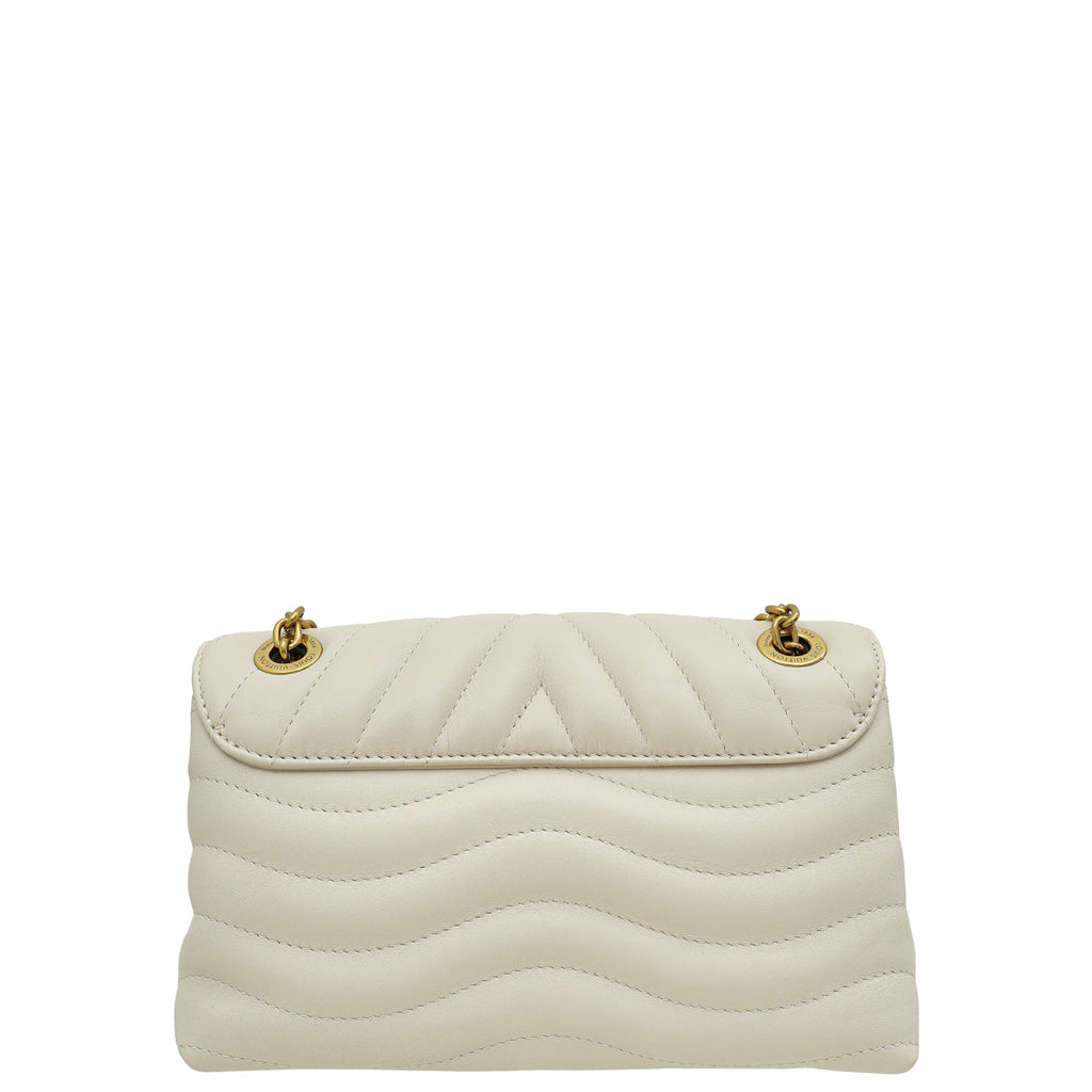 Louis Vuitton Ivory New Wave Flap Chain MM Bag