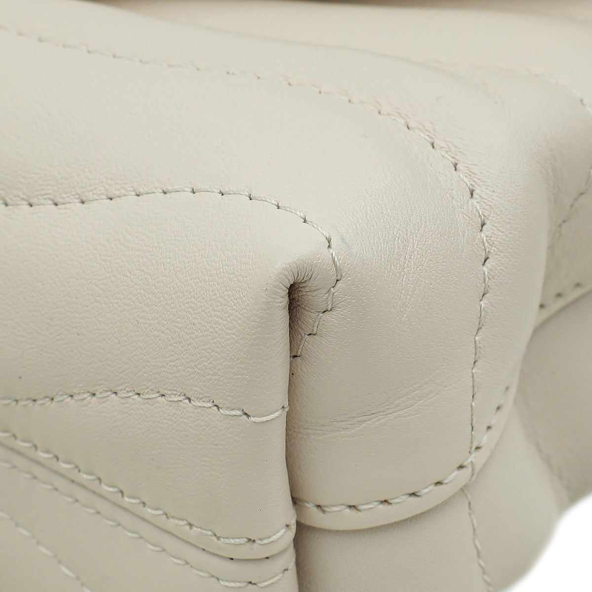 Louis Vuitton Ivory New Wave Flap Chain MM Bag