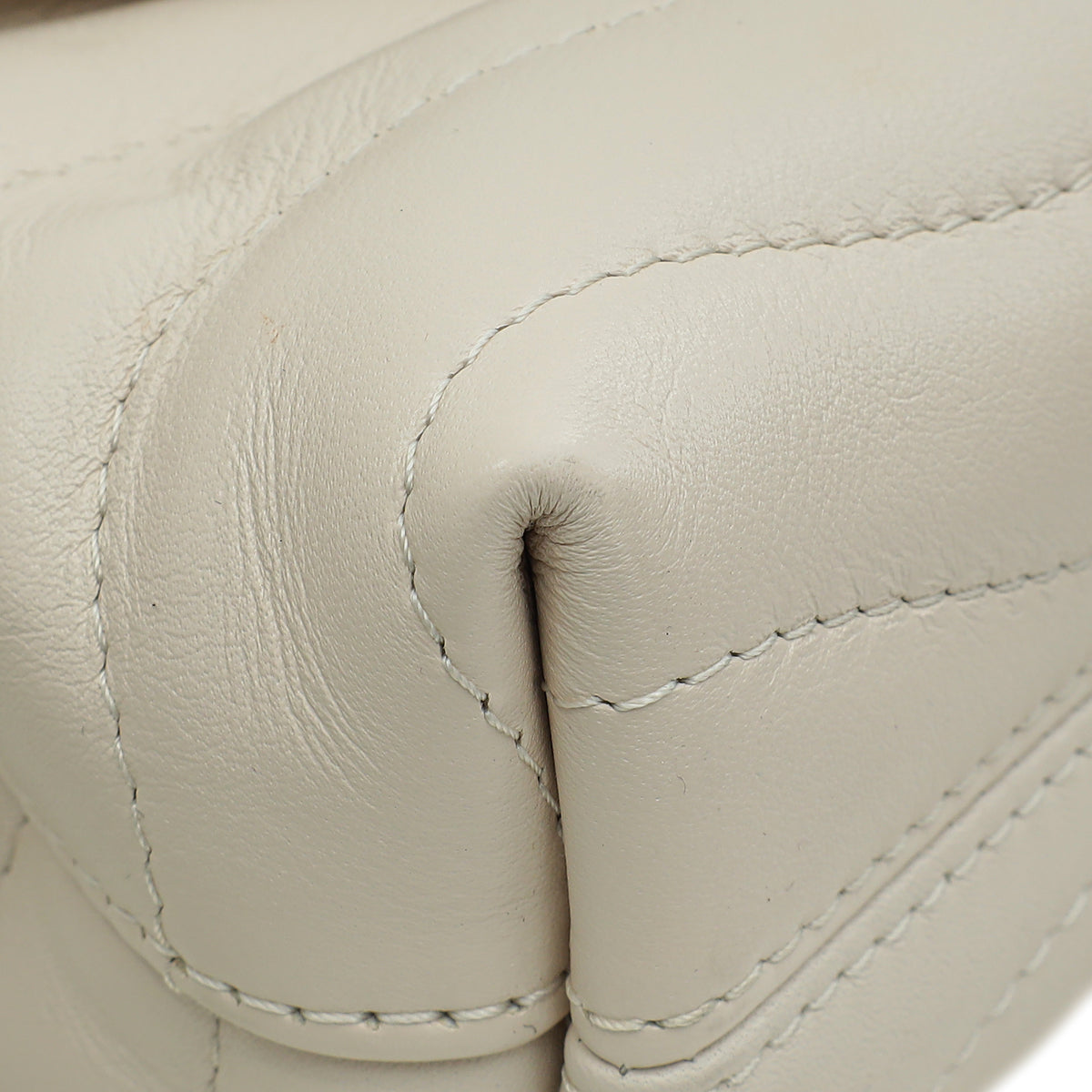 Louis Vuitton Ivory New Wave Flap Chain MM Bag