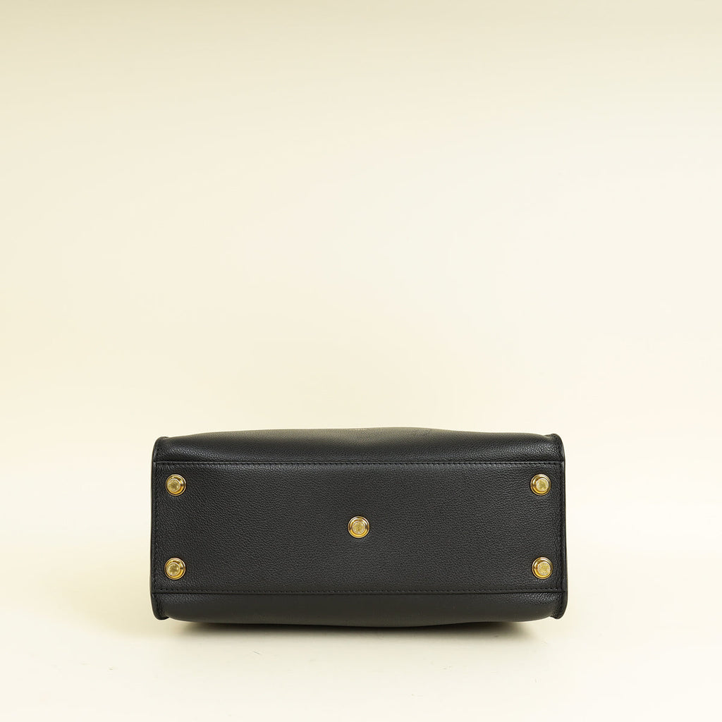 Louis Vuitton Black Monogram Tufting On My Side Bag