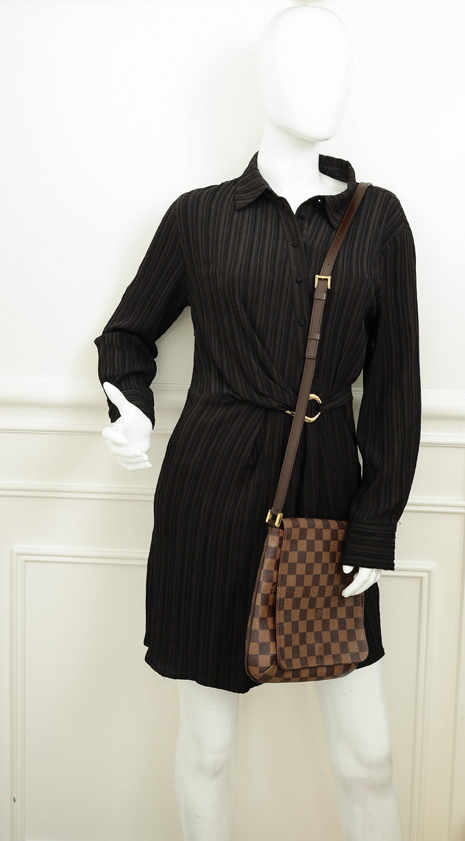 Louis Vuitton Damier Ebene Musette Salsa Shoulder Bag