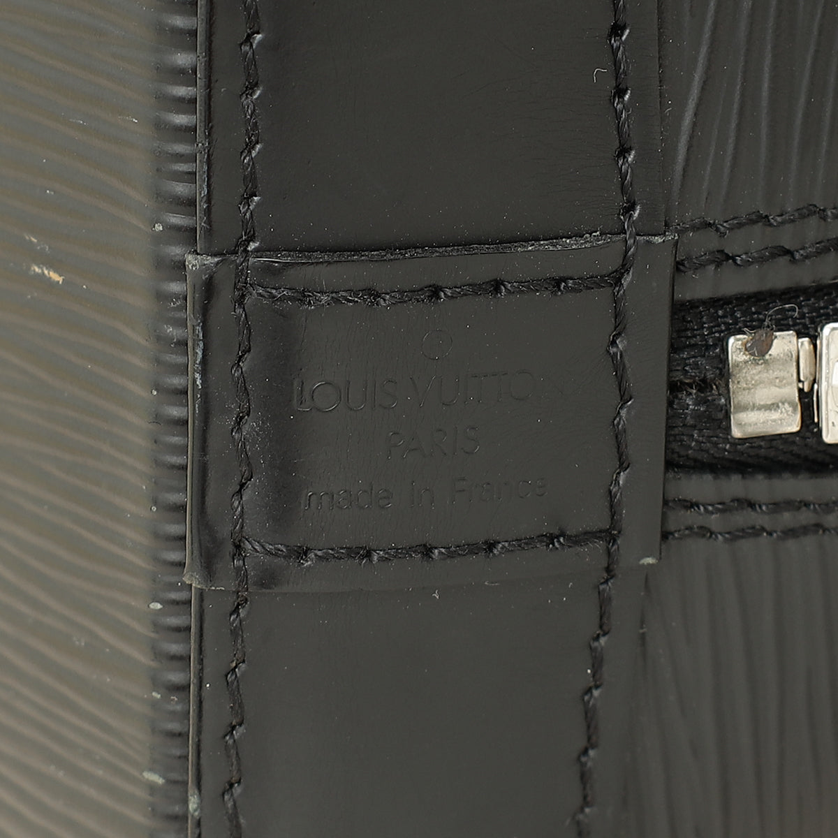 Louis Vuitton Noir Alma PM Bag
