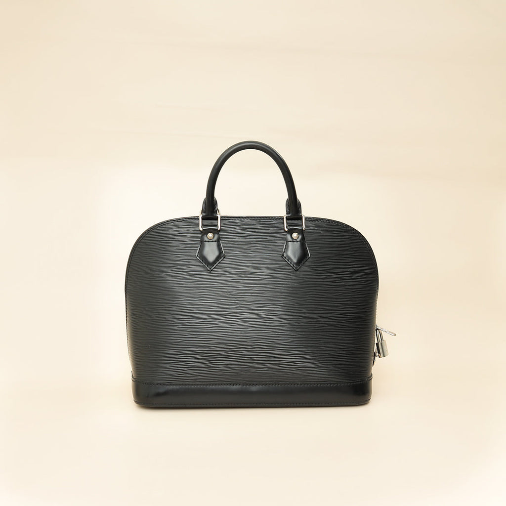 Louis Vuitton Noir Alma PM Bag