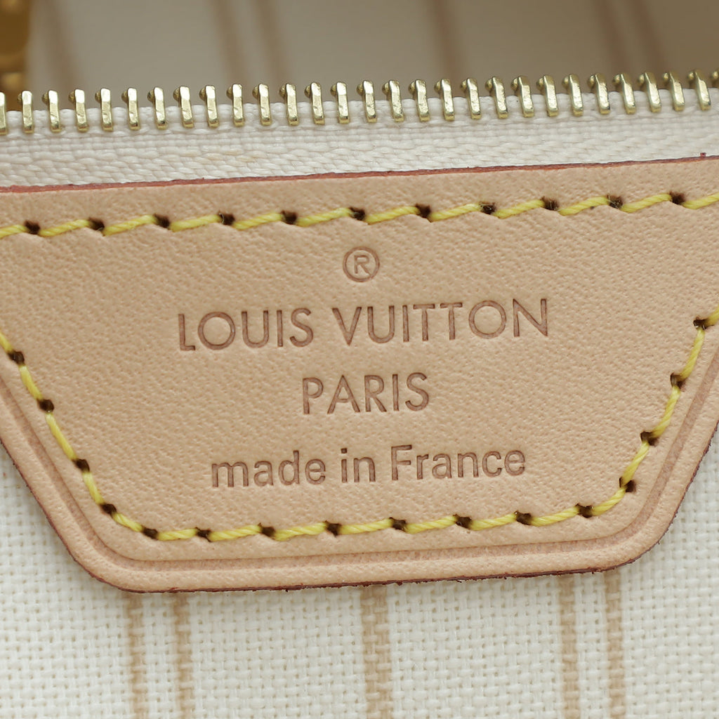 Louis Vuitton Azur Neverfull MM Bag
