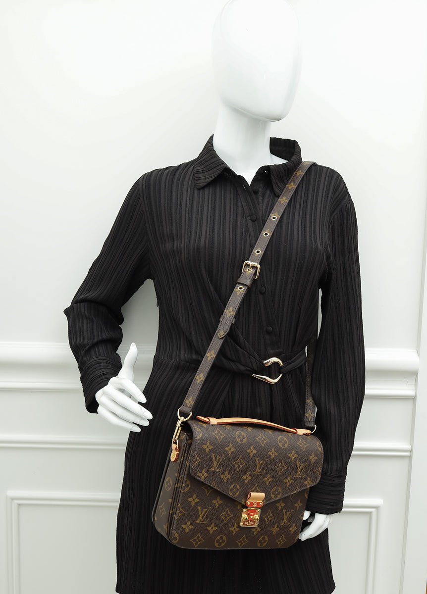 Louis Vuitton Brown Monogram Pochette Métis