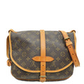 Louis Vuitton Ebene Monogram Saumur PM Bag
