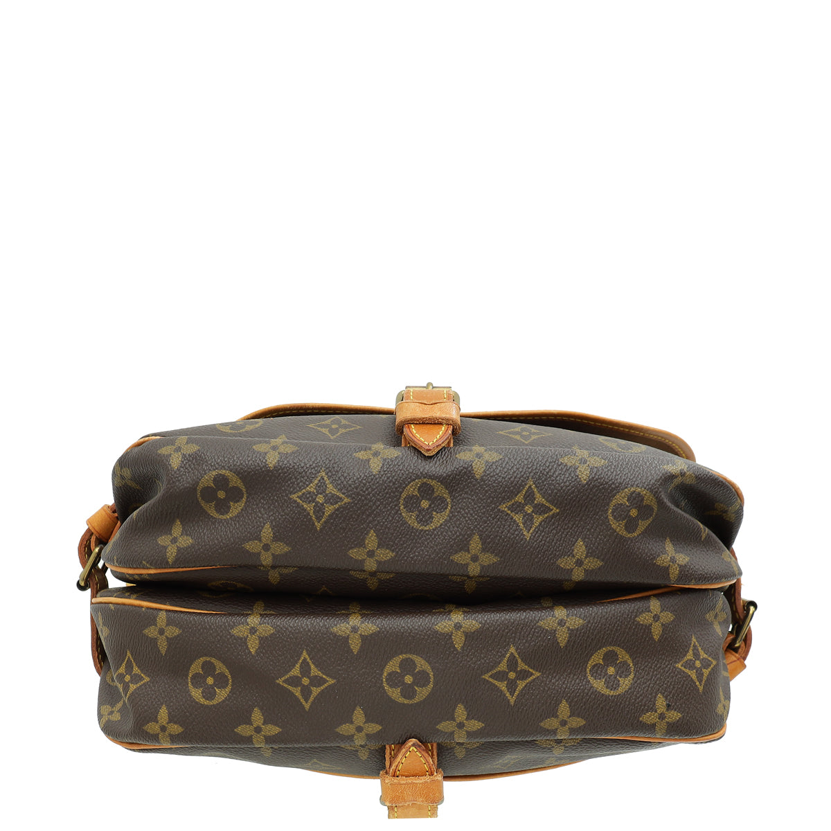 Louis Vuitton Ebene Monogram Saumur PM Bag