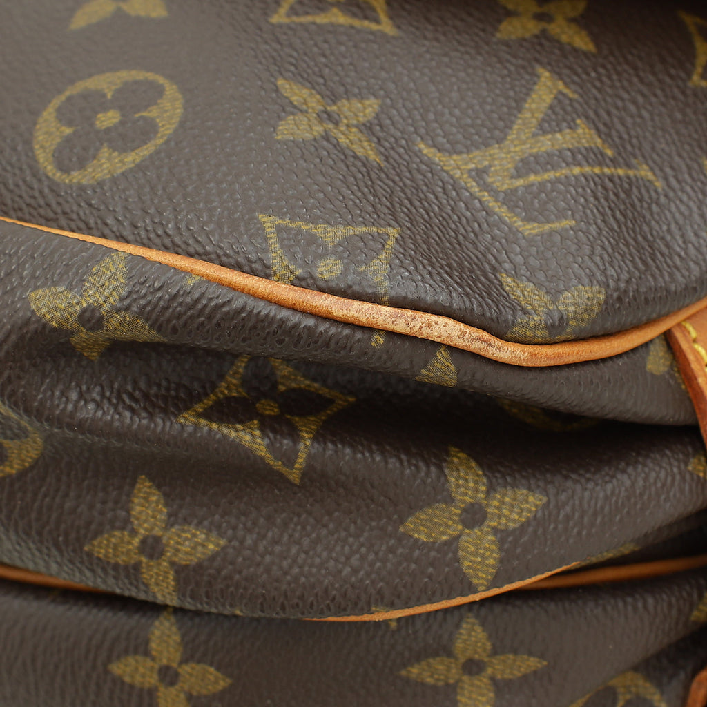 Louis Vuitton Ebene Monogram Saumur PM Bag