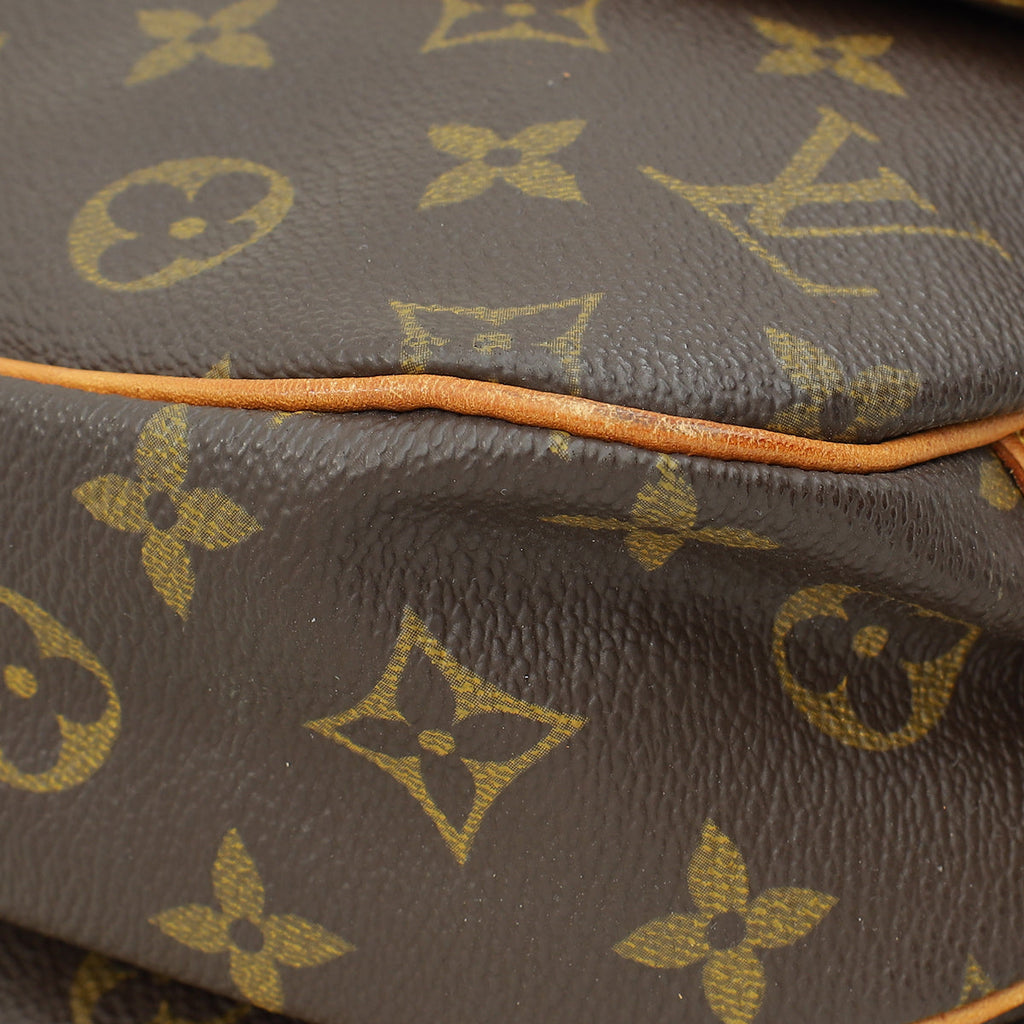 Louis Vuitton Ebene Monogram Saumur PM Bag