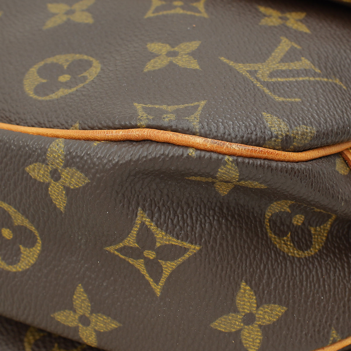 Louis Vuitton Ebene Monogram Saumur PM Bag