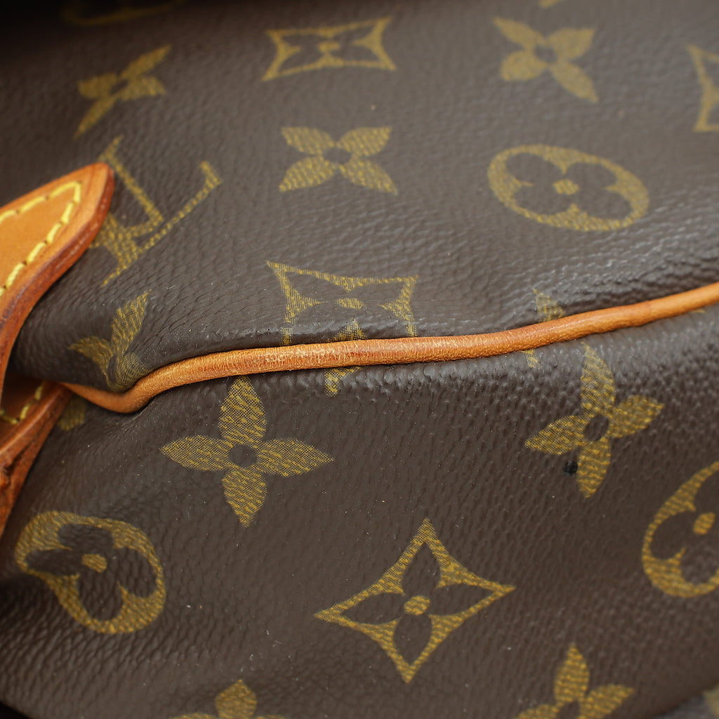 Louis Vuitton Ebene Monogram Saumur PM Bag