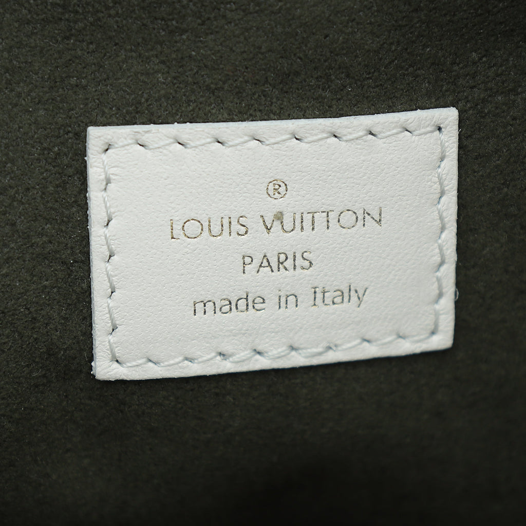 Louis Vuitton Cream Embossed Monogram Coussin PM Bag