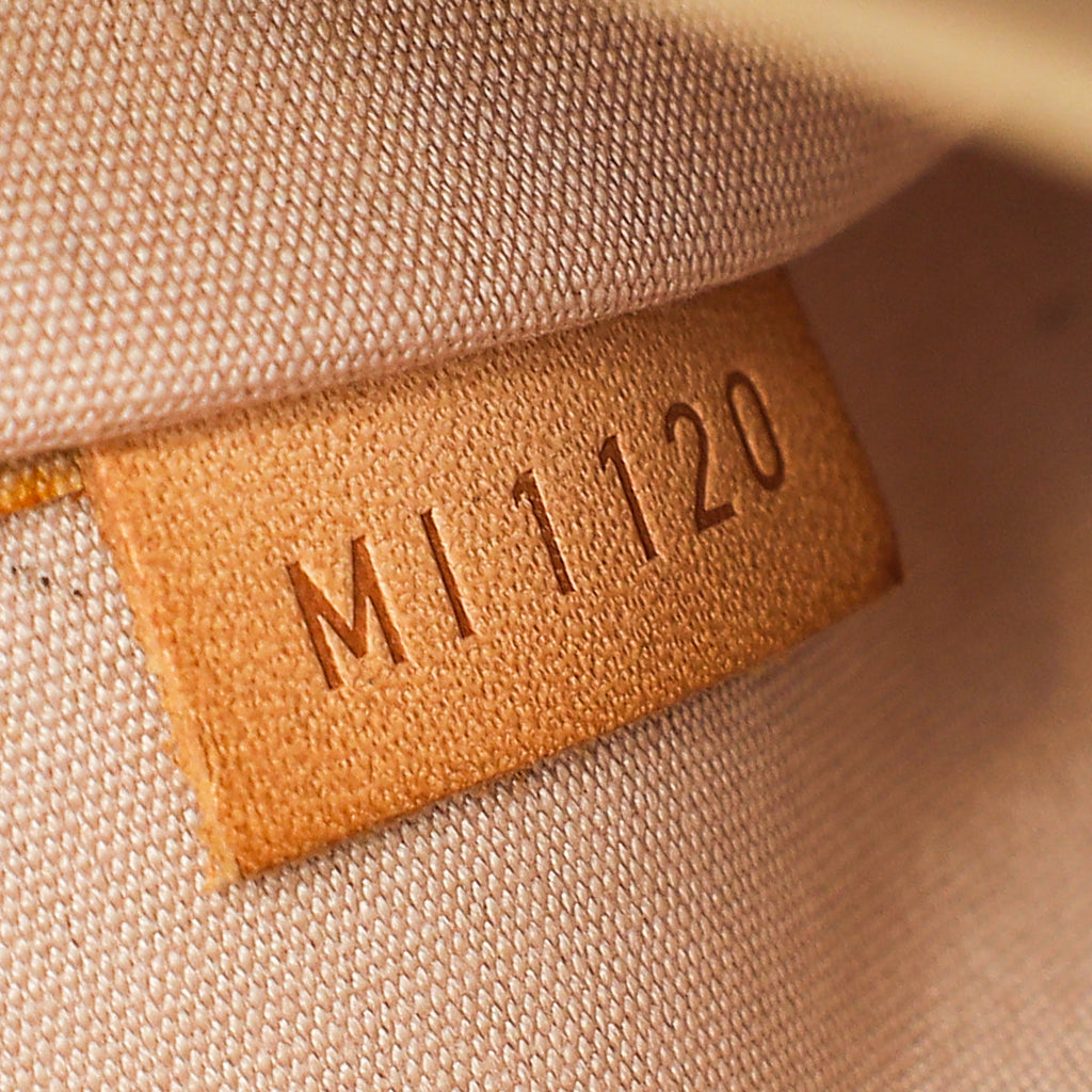 Louis Vuitton Beige Monogram Vernis Alma GM Bag